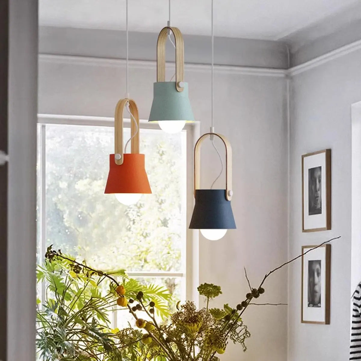 Nordic Macaron Pendant Light for Dining Room Kitchen | Desfino