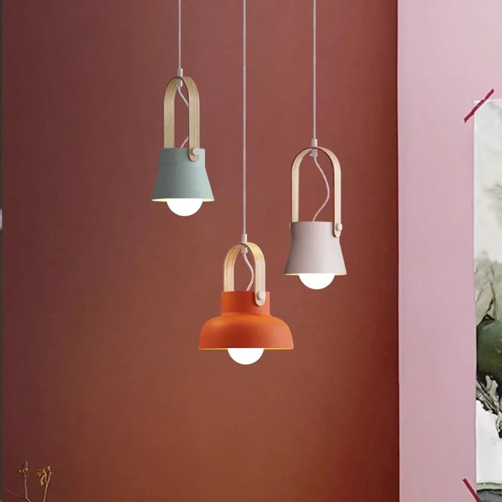 Nordic Macaron Pendant Light for Dining Room Kitchen | Desfino