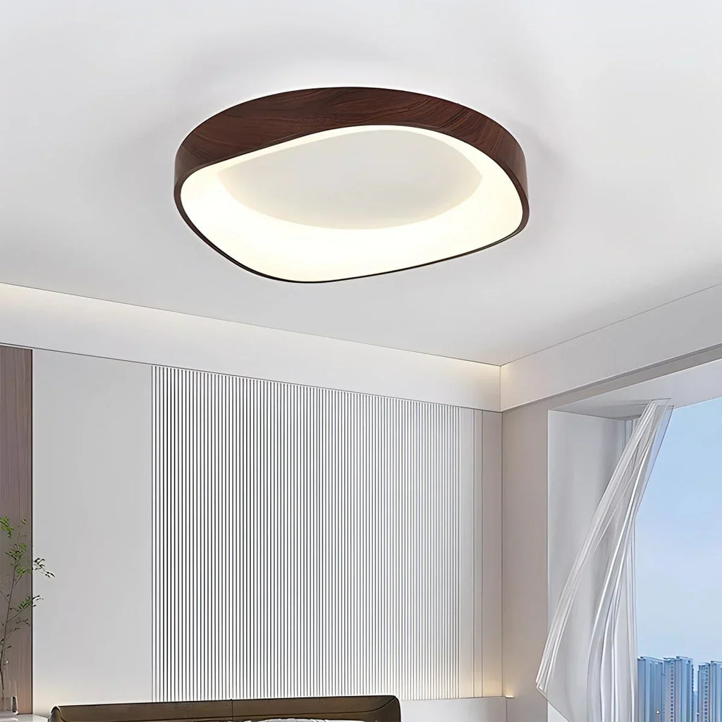 Nordic Acrylic Circle Ceiling Light for Bedroom | Desfino