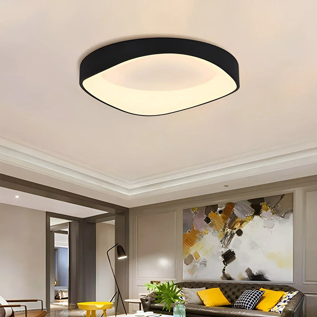 Nordic Acrylic Circle Ceiling Light for Bedroom | Desfino
