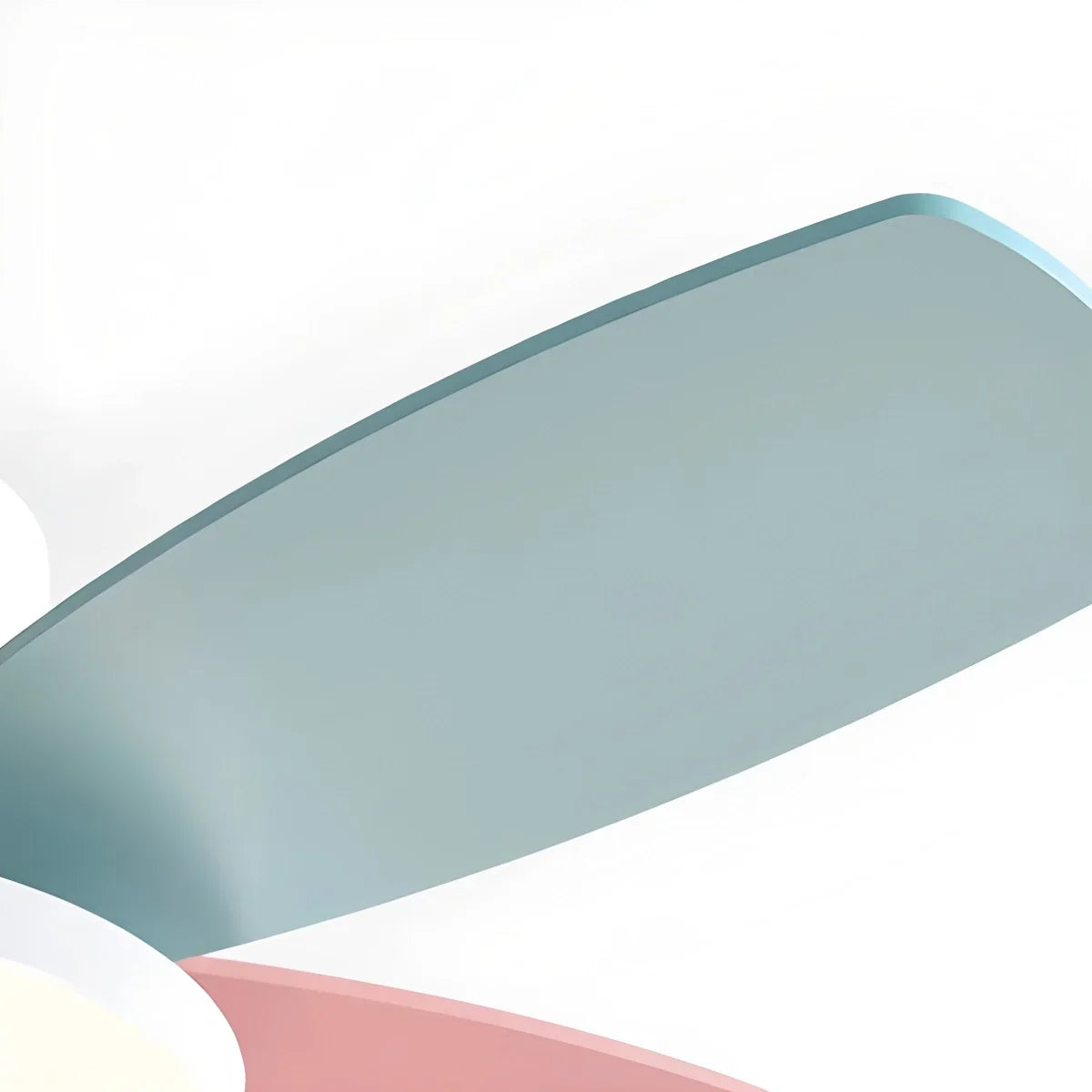 Nordic Colorful Leaf Ceiling Fan Light | Desfino
