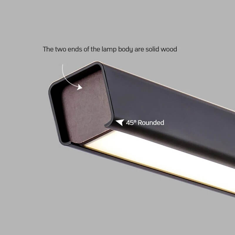 Nordic LED Linear Pendant Light for Kitchen Island | Desfino
