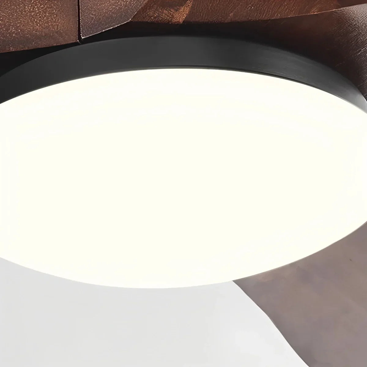 Nordic Wood Ceiling Fan with Light | Desfino