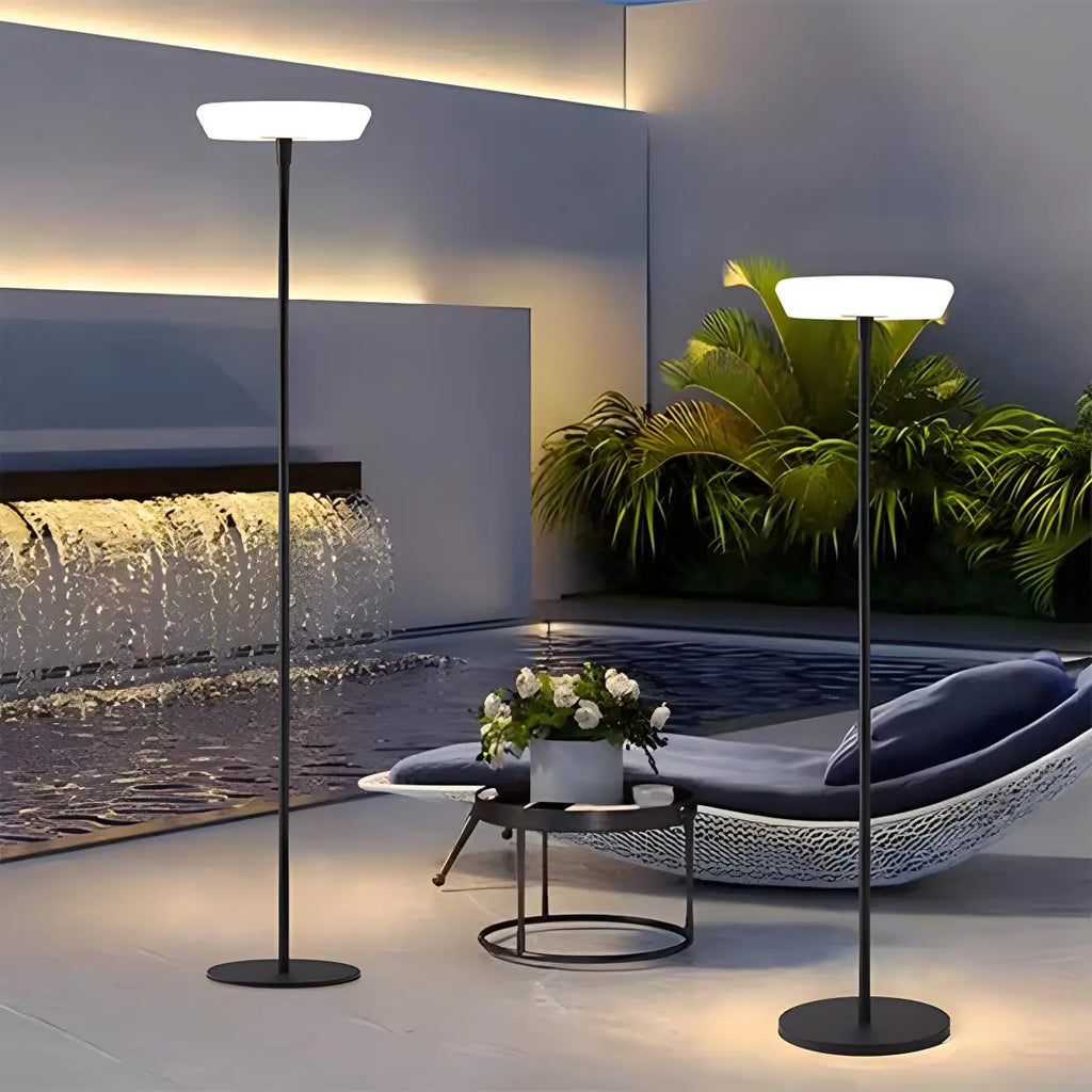 Outdoor Solar LED Floor Lamp for Garden | Desfino