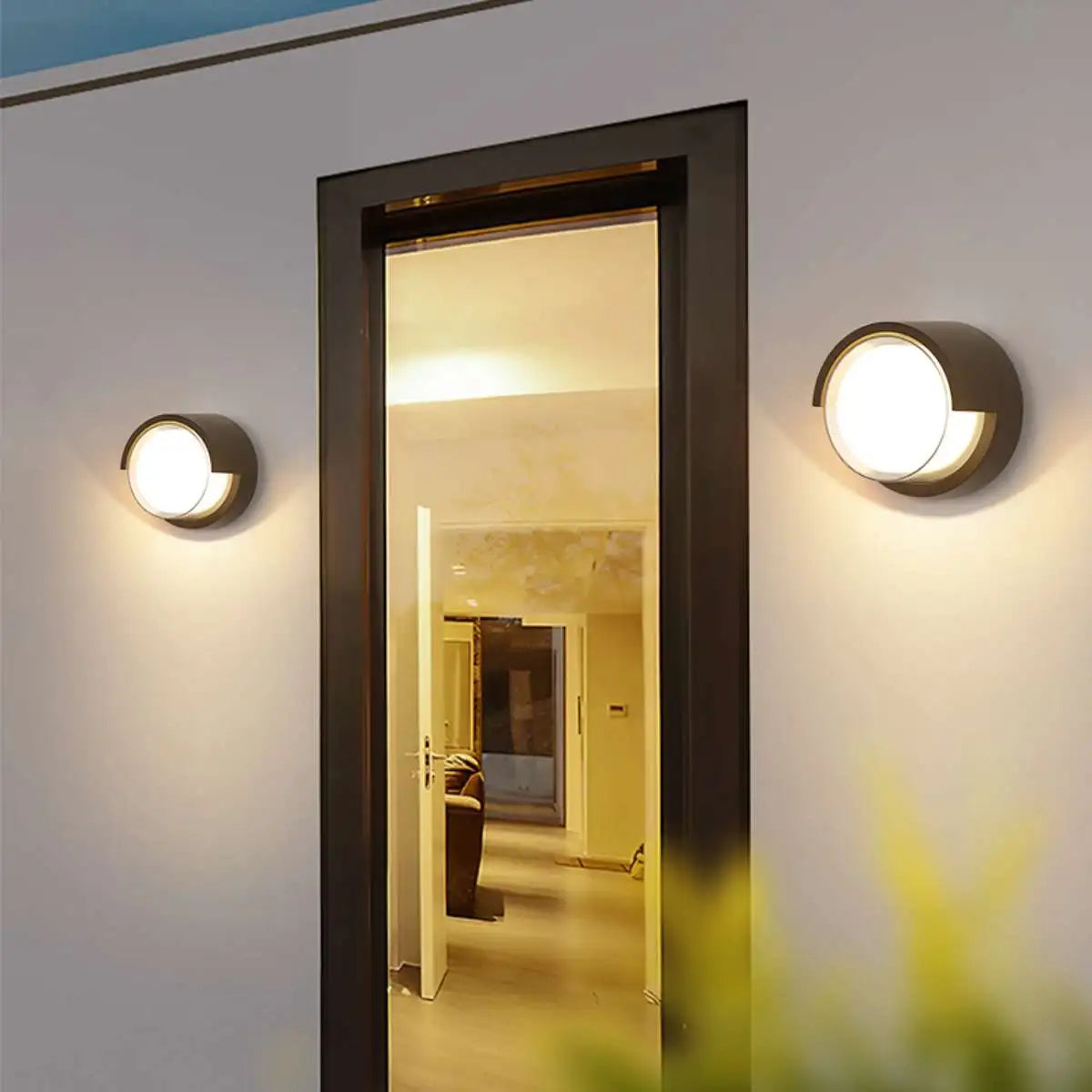 Double-Layer PC Protective Outdoor Wall Light | Desfino