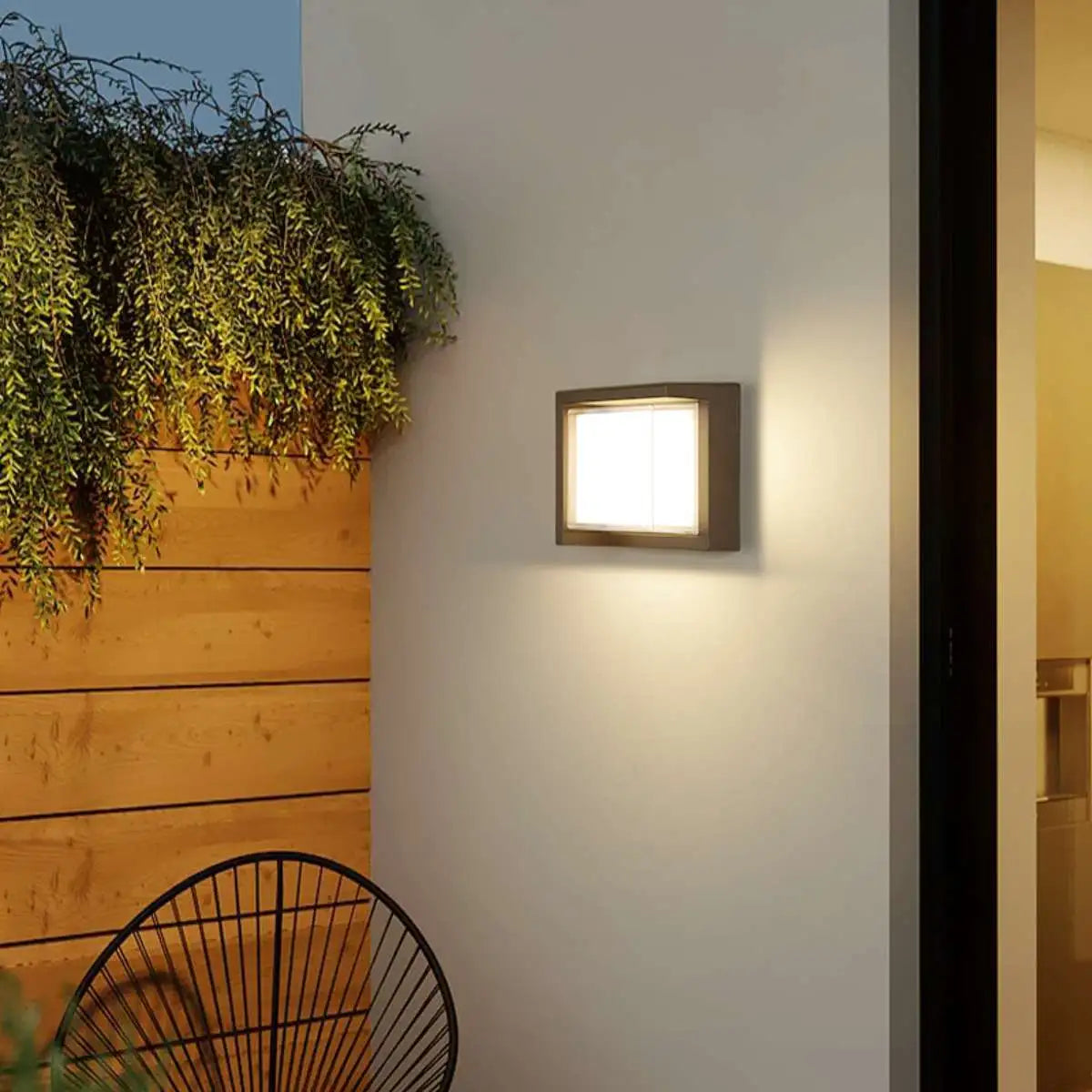 Double-Layer PC Protective Outdoor Wall Light | Desfino
