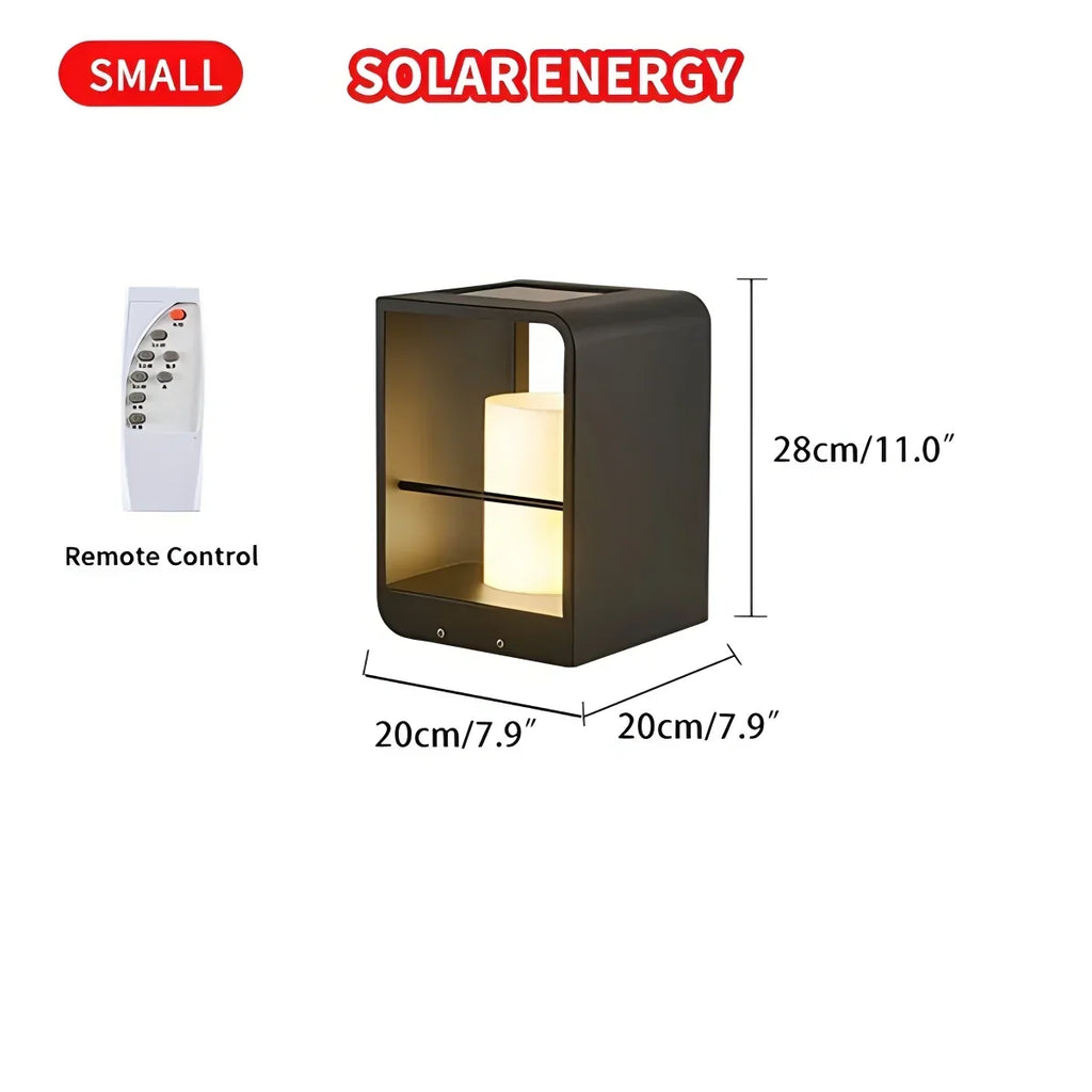 Rectangular Lawn Outdoor Lamp for Gardens | Desfino