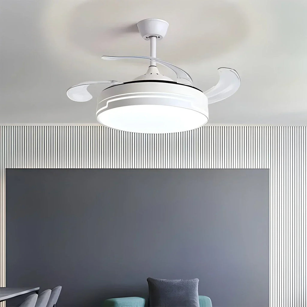 Minimalistischer Deckenventilator mit Fernbedienung | Desfino