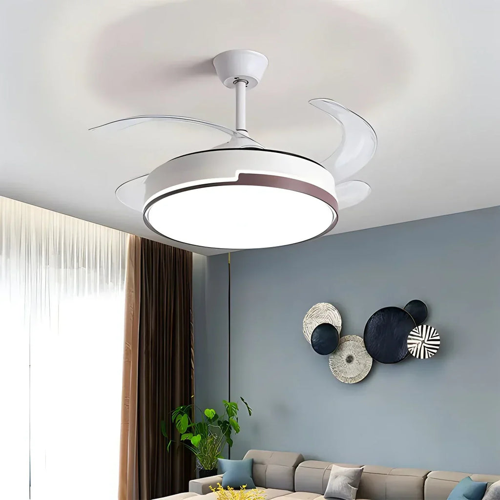 Minimalistischer Deckenventilator mit Fernbedienung | Desfino