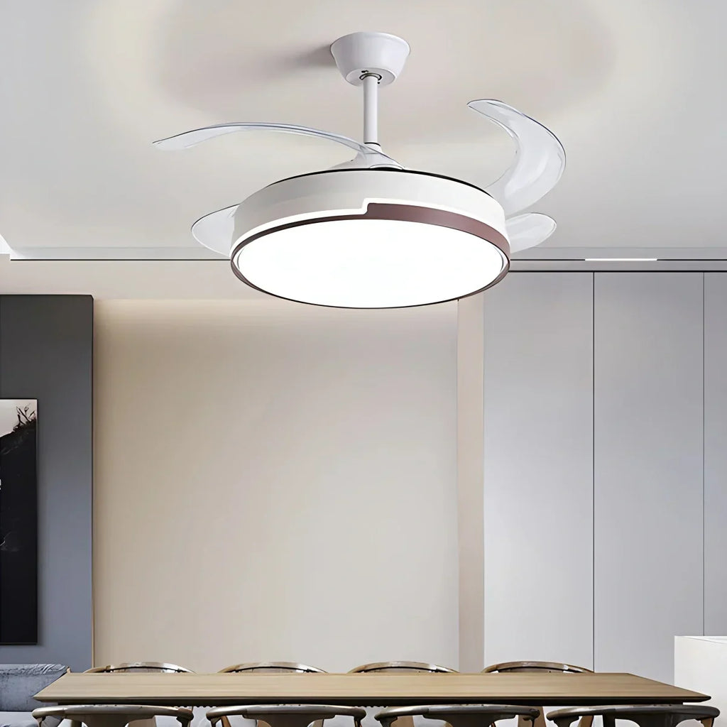 Minimalistischer Deckenventilator mit Fernbedienung | Desfino