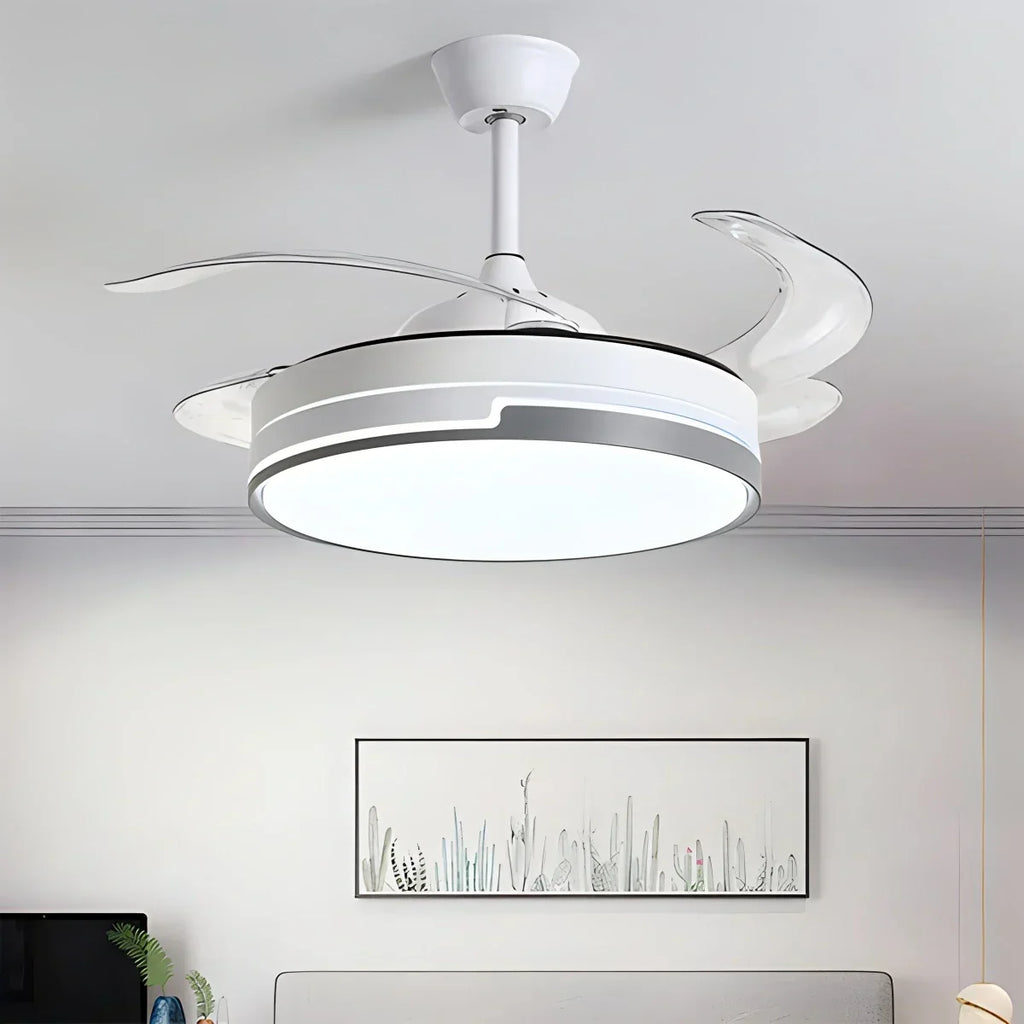 Minimalistischer Deckenventilator mit Fernbedienung | Desfino
