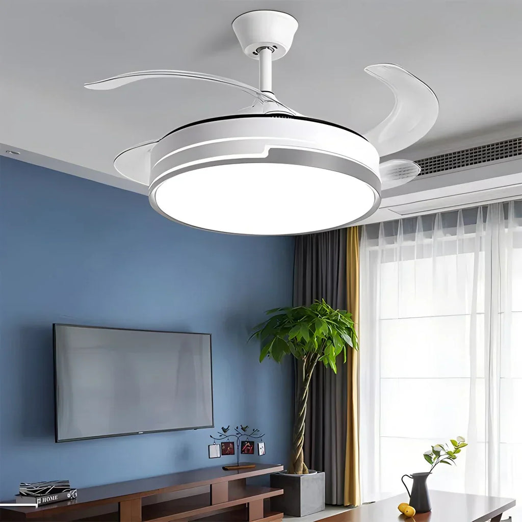 Minimalistischer Deckenventilator mit Fernbedienung | Desfino