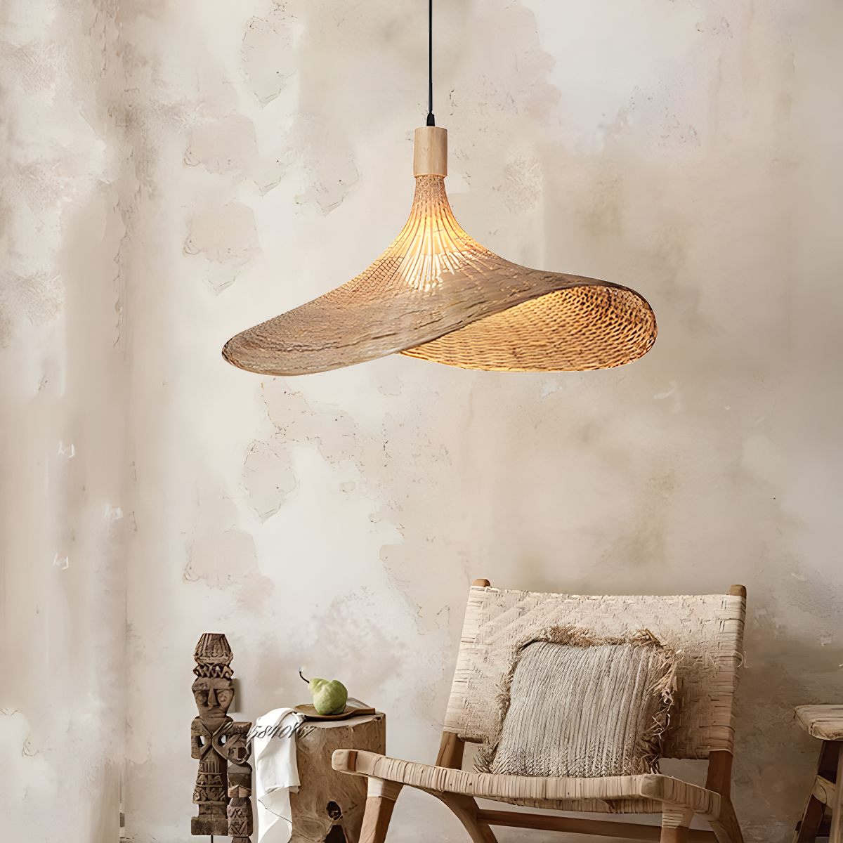Ren Bamboo Pendant Lamp for Modern Spaces | Desfino