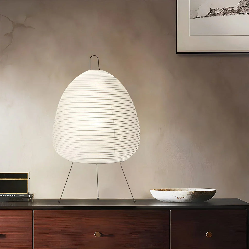 Rice Paper Art Floor & Table Lamp | Desfino