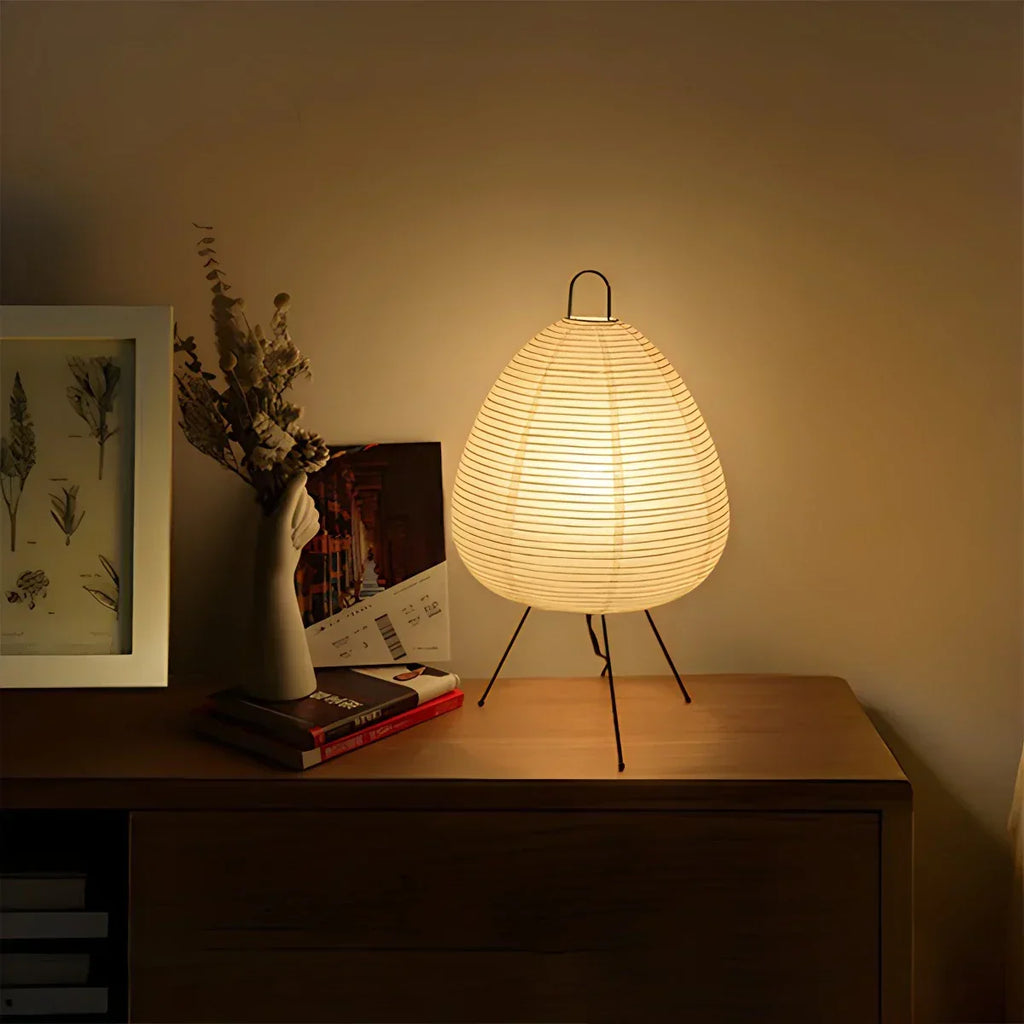 Rice Paper Art Floor & Table Lamp | Desfino