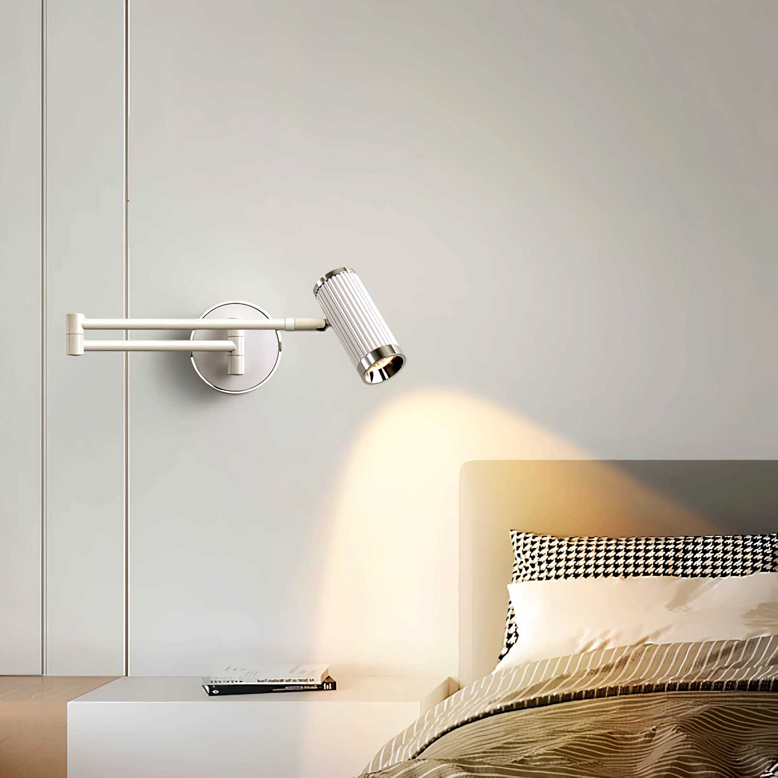 Roman Column Wall Sconce for Bedroom | Desfino