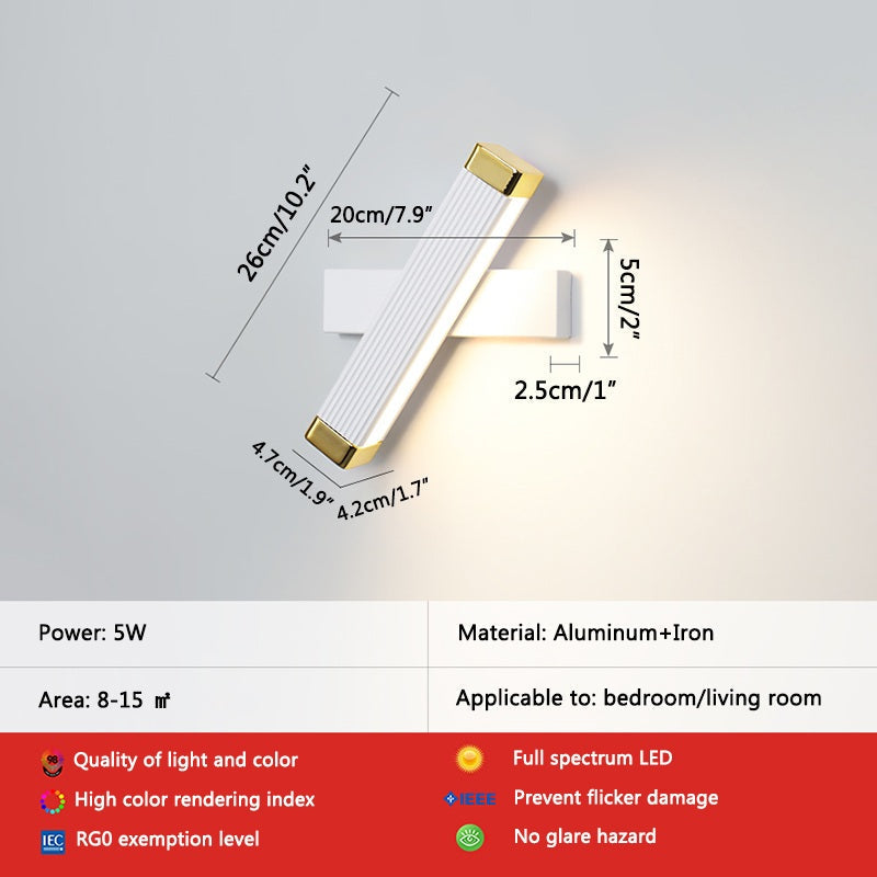 Rotatable Roman Column Wall Lamp | Desfino