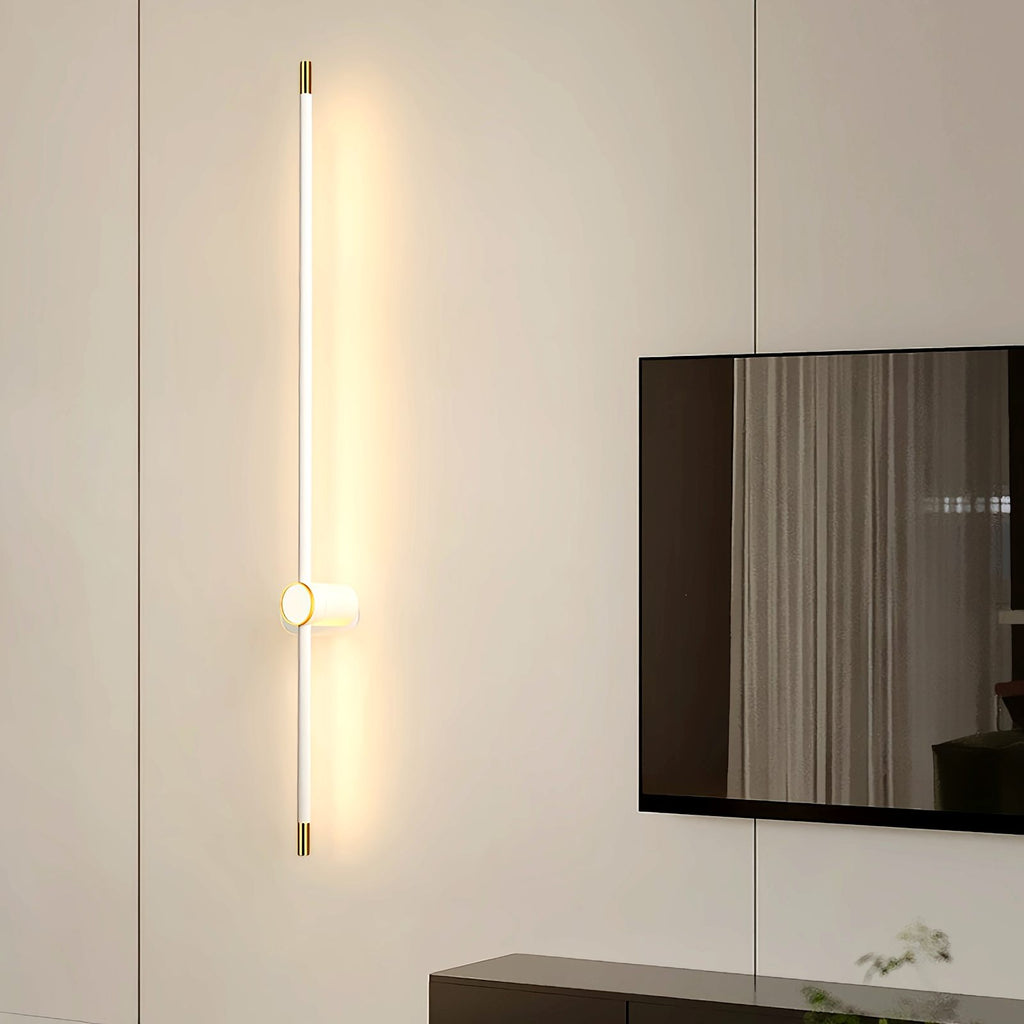 Long Roman Column Wall Lamp for Bedroom | Desfino