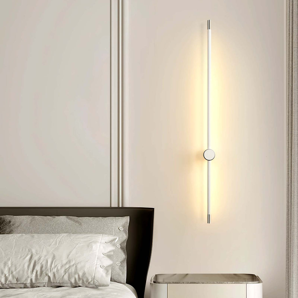 Long Roman Column Wall Lamp for Bedroom | Desfino