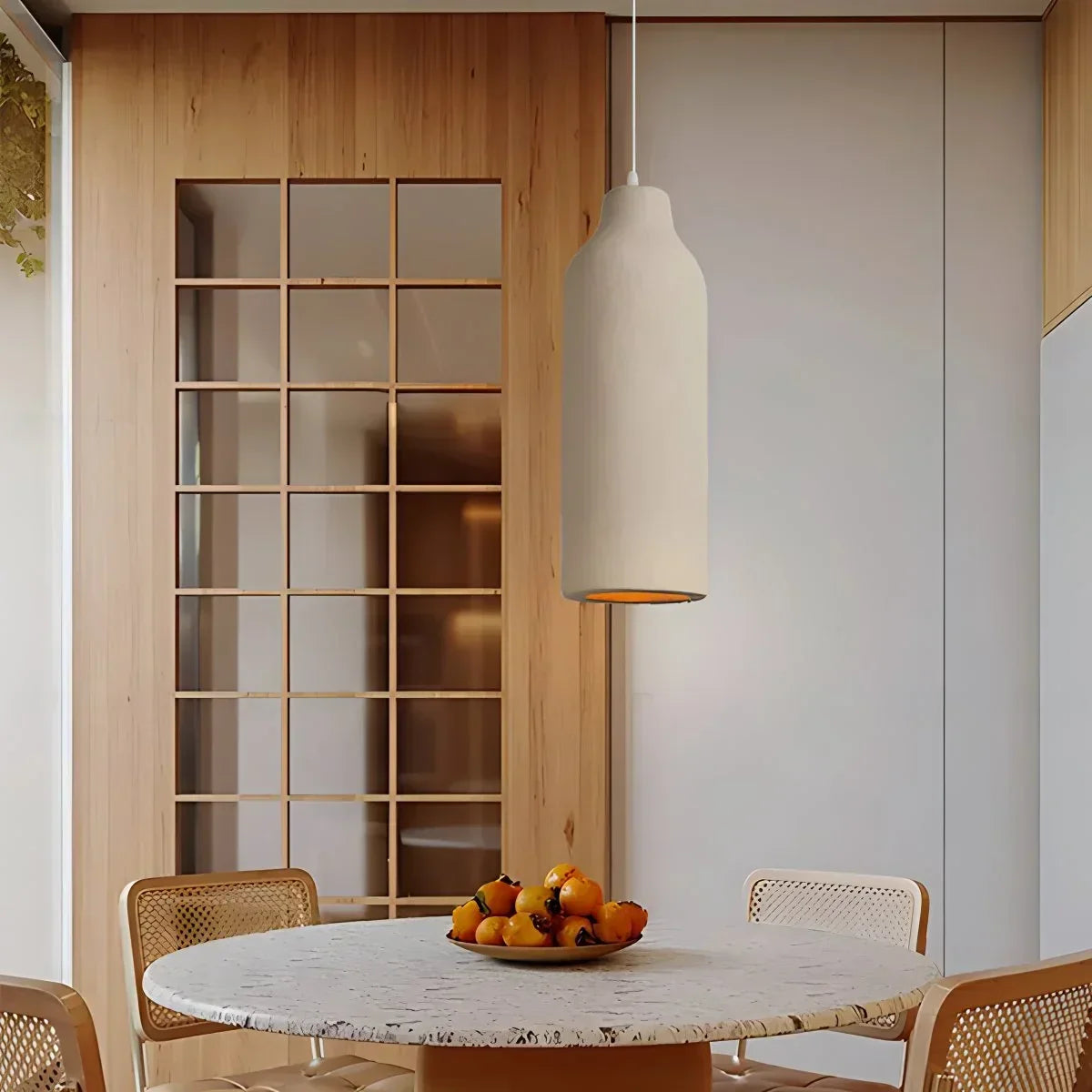 Simple Gypsum Pendant Lights for Dining Room | Desfino