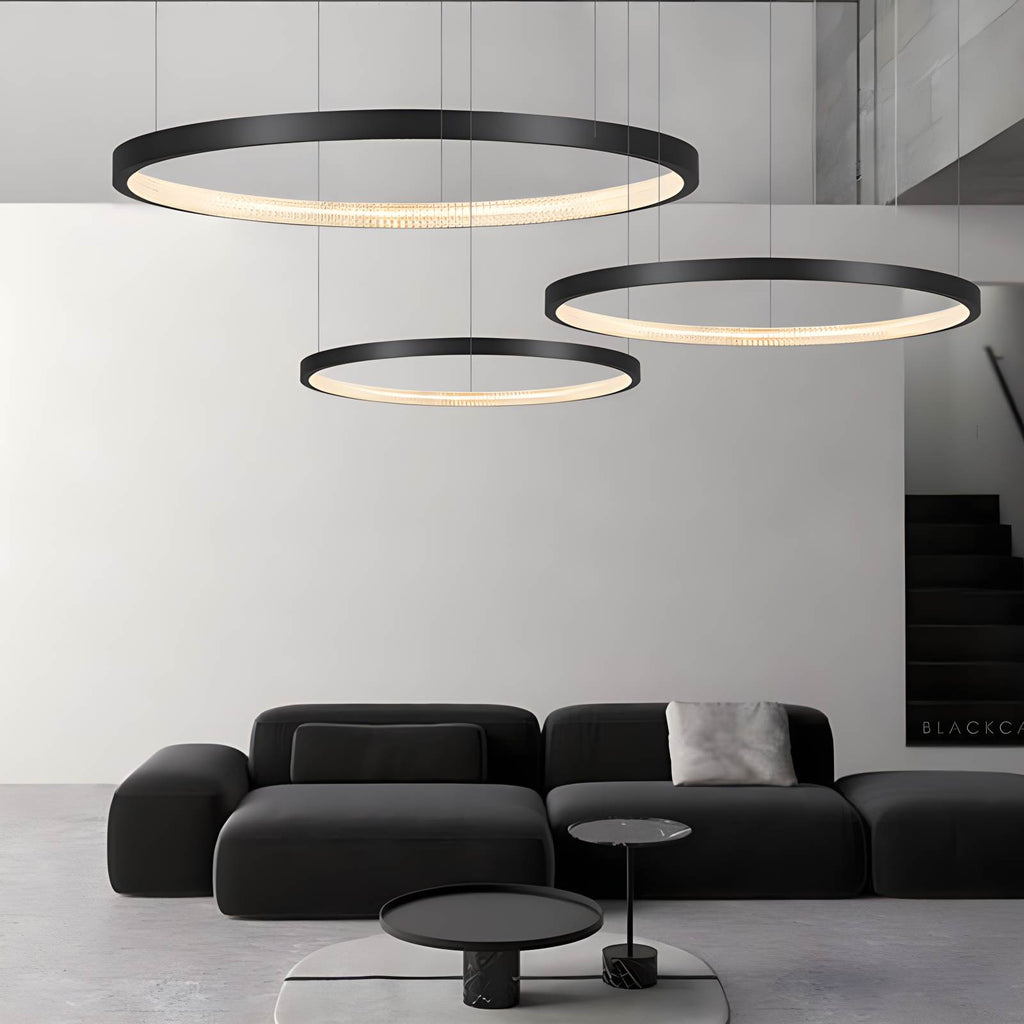 Nordic Simple Ring Ceiling Chandelier | Desfino