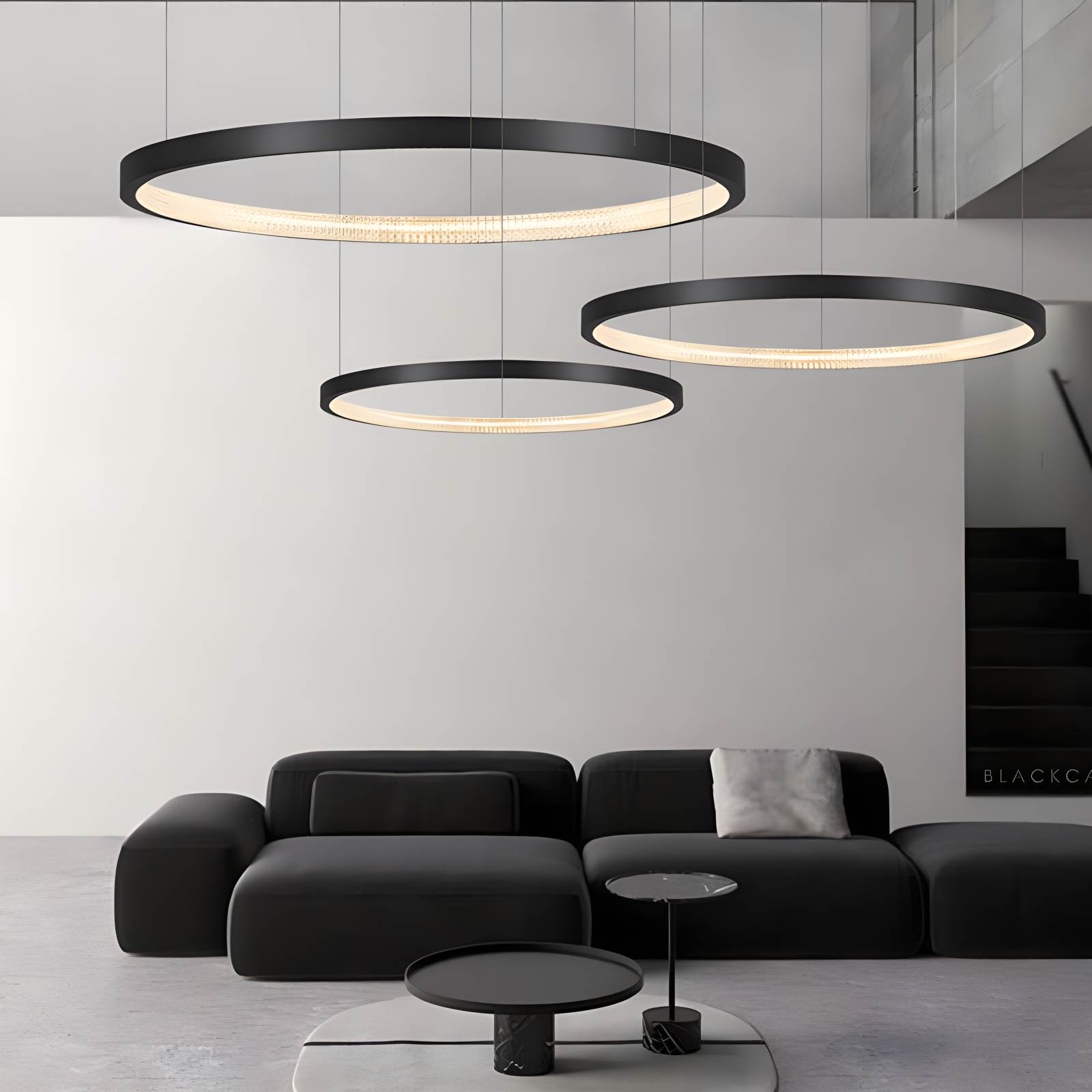 Nordic Simple Ring Ceiling Chandelier | Desfino
