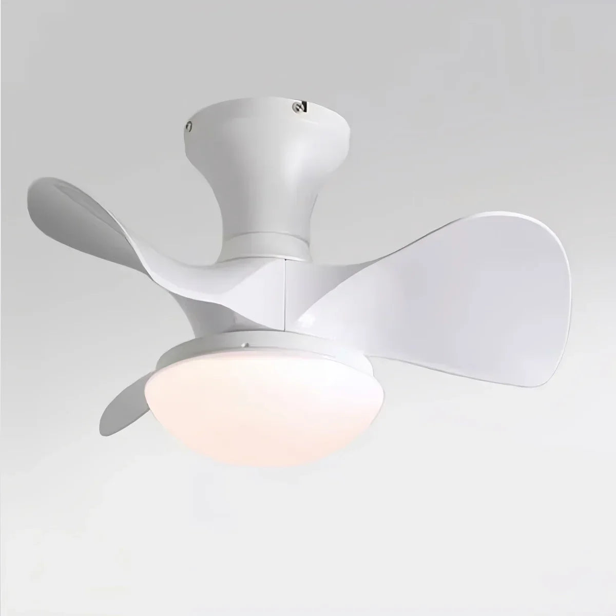 Small Propeller Ceiling Fan With Light | Desfino