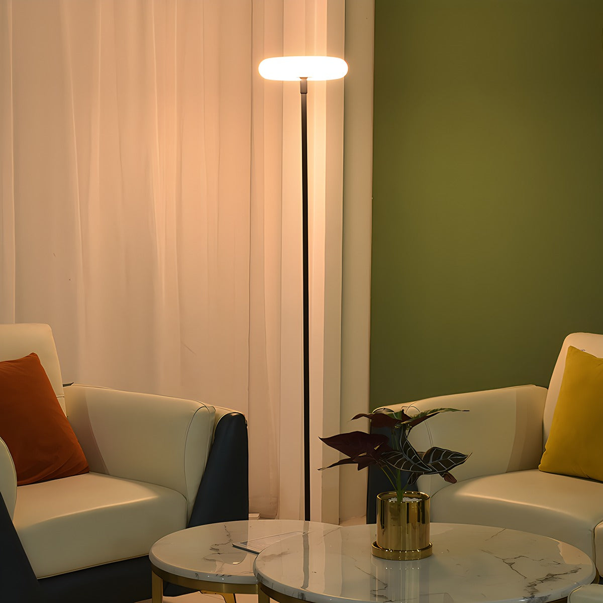 Outdoor Solar LED Floor Lamp for Garden | Desfino
