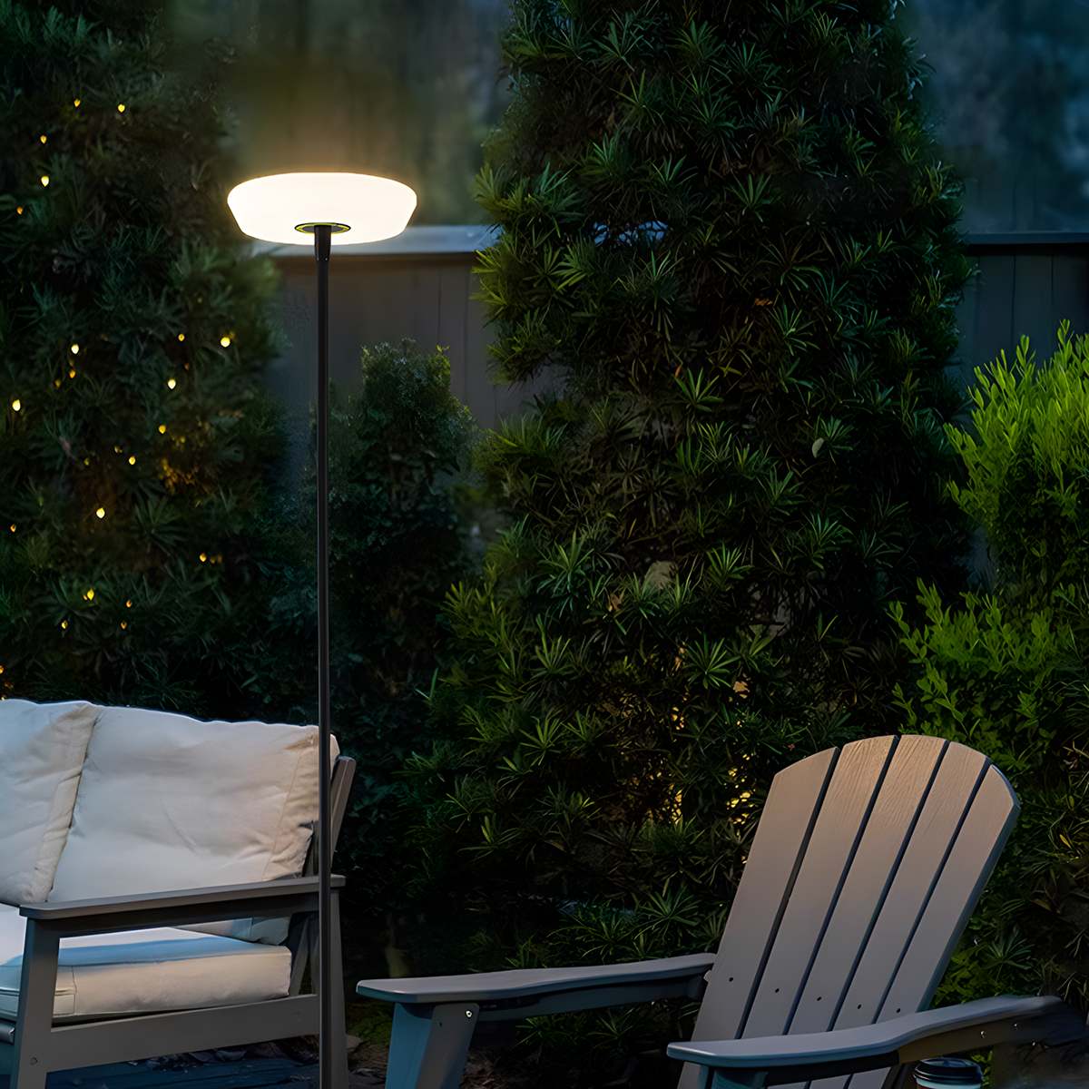 Outdoor Solar LED Floor Lamp for Garden | Desfino