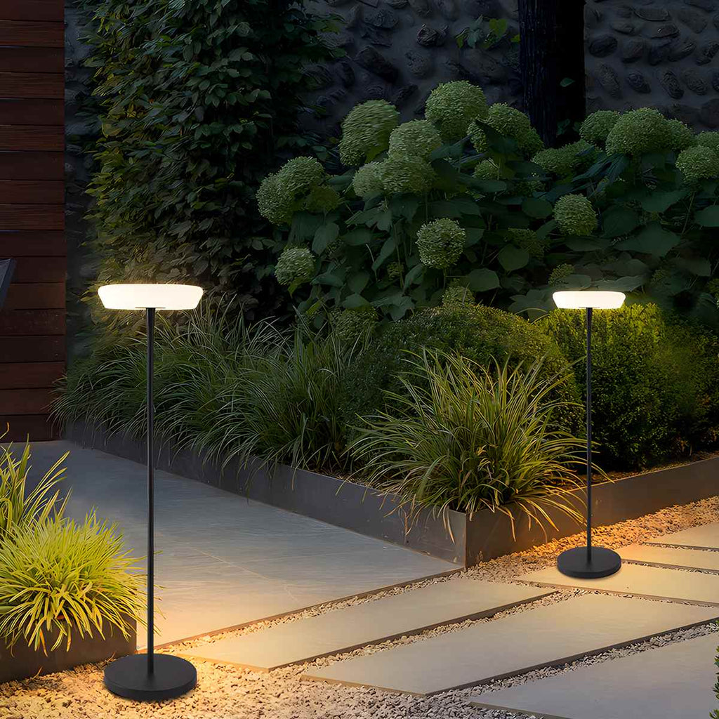 Outdoor Solar LED Floor Lamp for Garden | Desfino