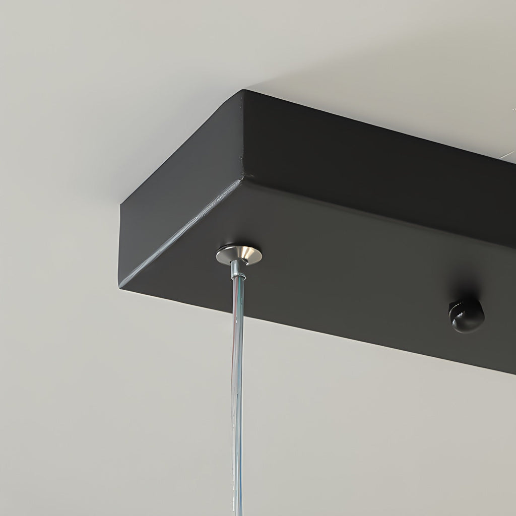 Linearer Kronleuchter Wave für das Esszimmer | Desfino