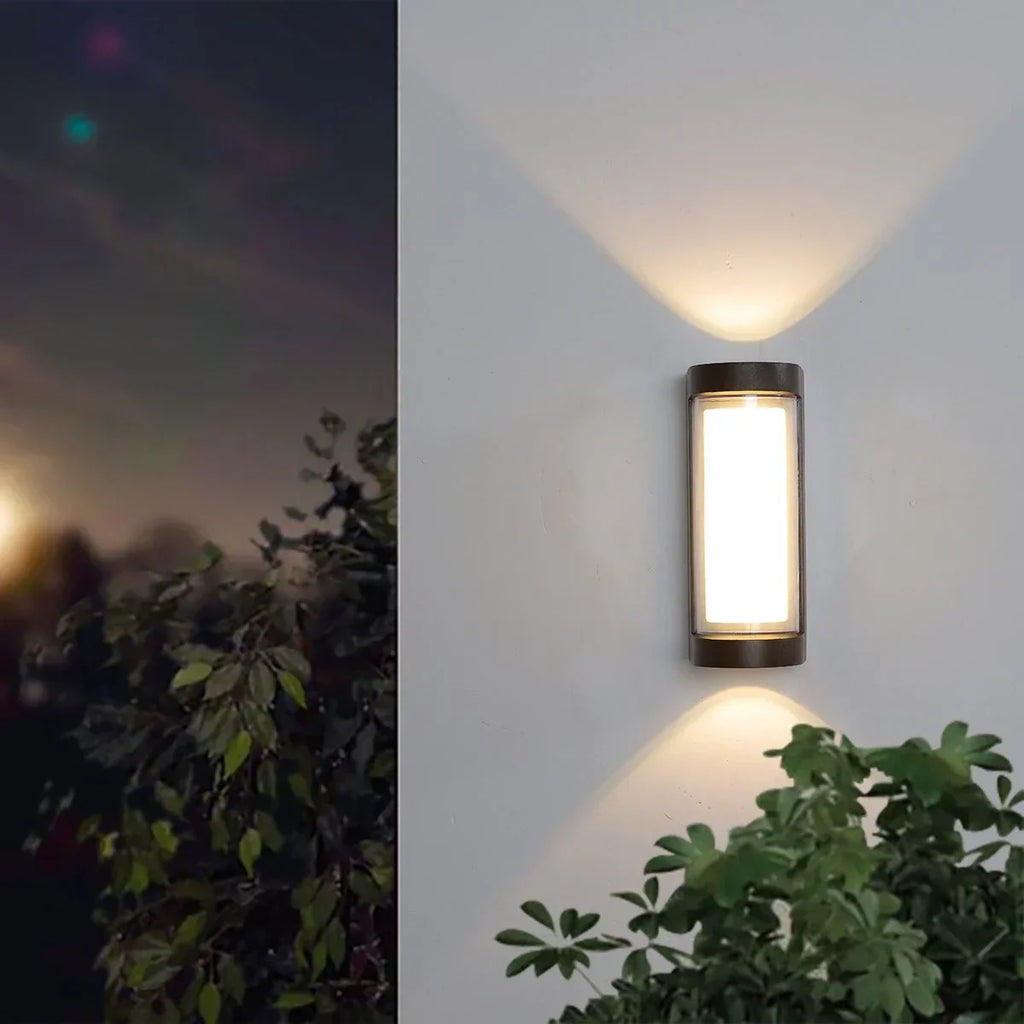 Cylinder & Square Column Outdoor Waterproof Wall Lamp | Desfino