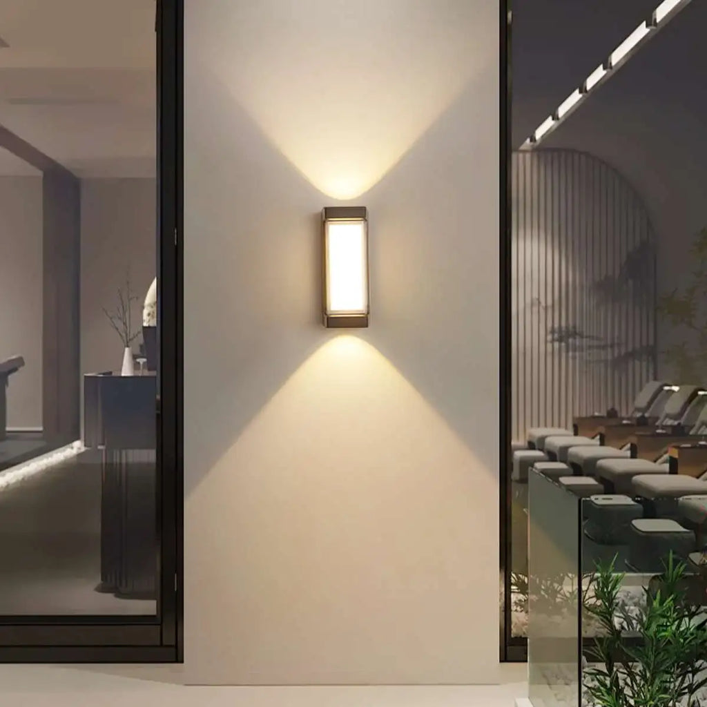 Cylinder & Square Column Outdoor Waterproof Wall Lamp | Desfino