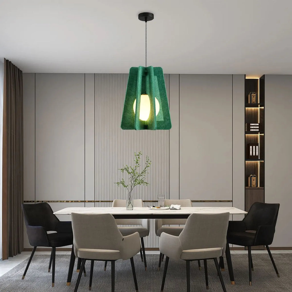 Square Pavilion Acoustic Pendant Light | Desfino