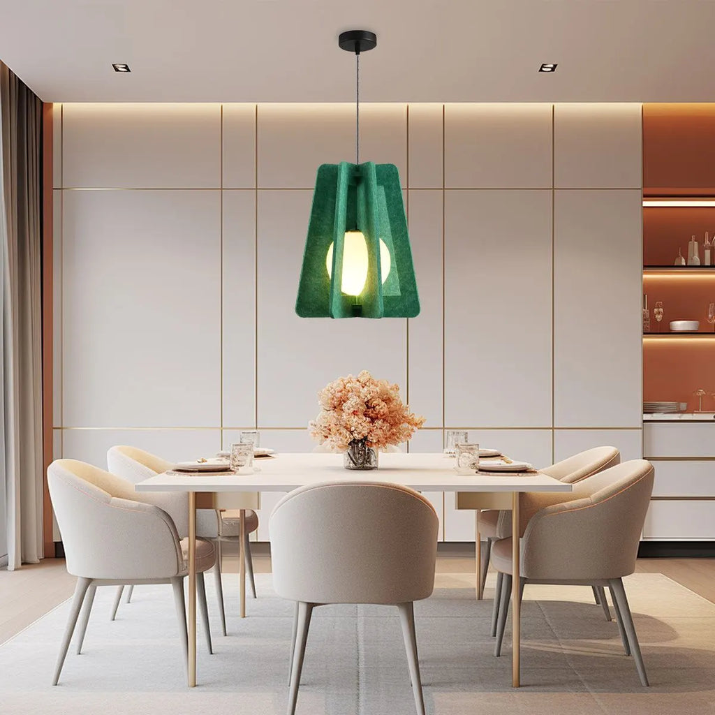Square Pavilion Acoustic Pendant Light | Desfino