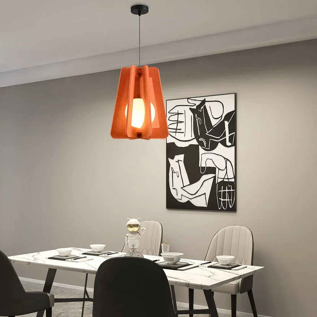 Square Pavilion Acoustic Pendant Light | Desfino