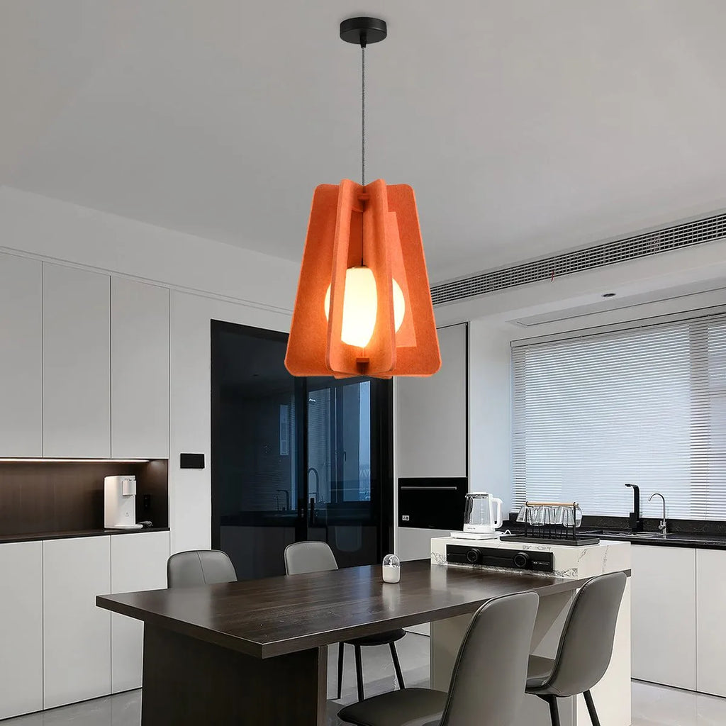 Square Pavilion Acoustic Pendant Light | Desfino