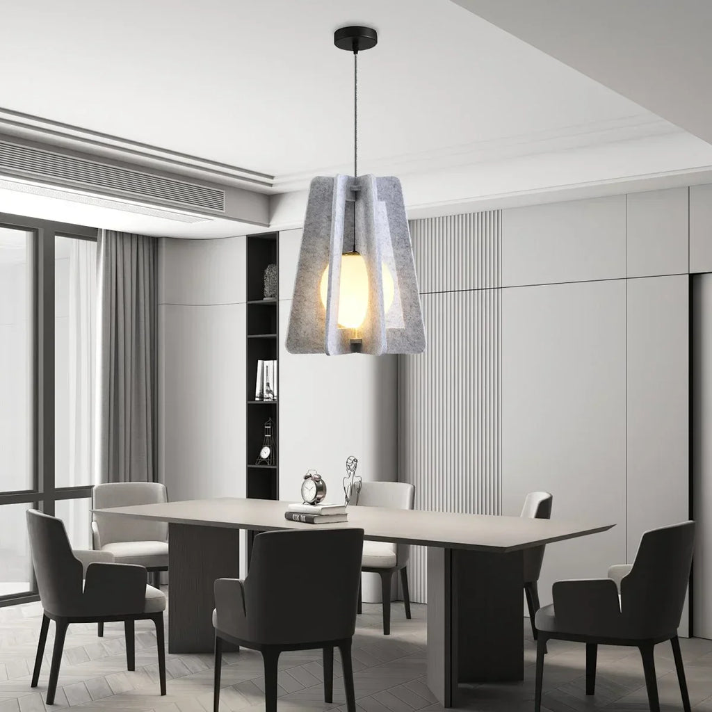 Square Pavilion Acoustic Pendant Light | Desfino