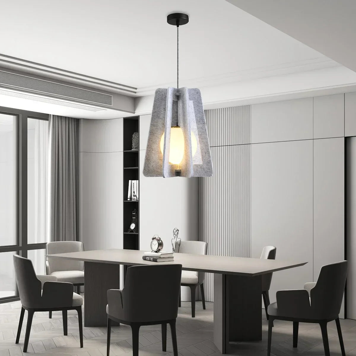 Square Pavilion Acoustic Pendant Light | Desfino