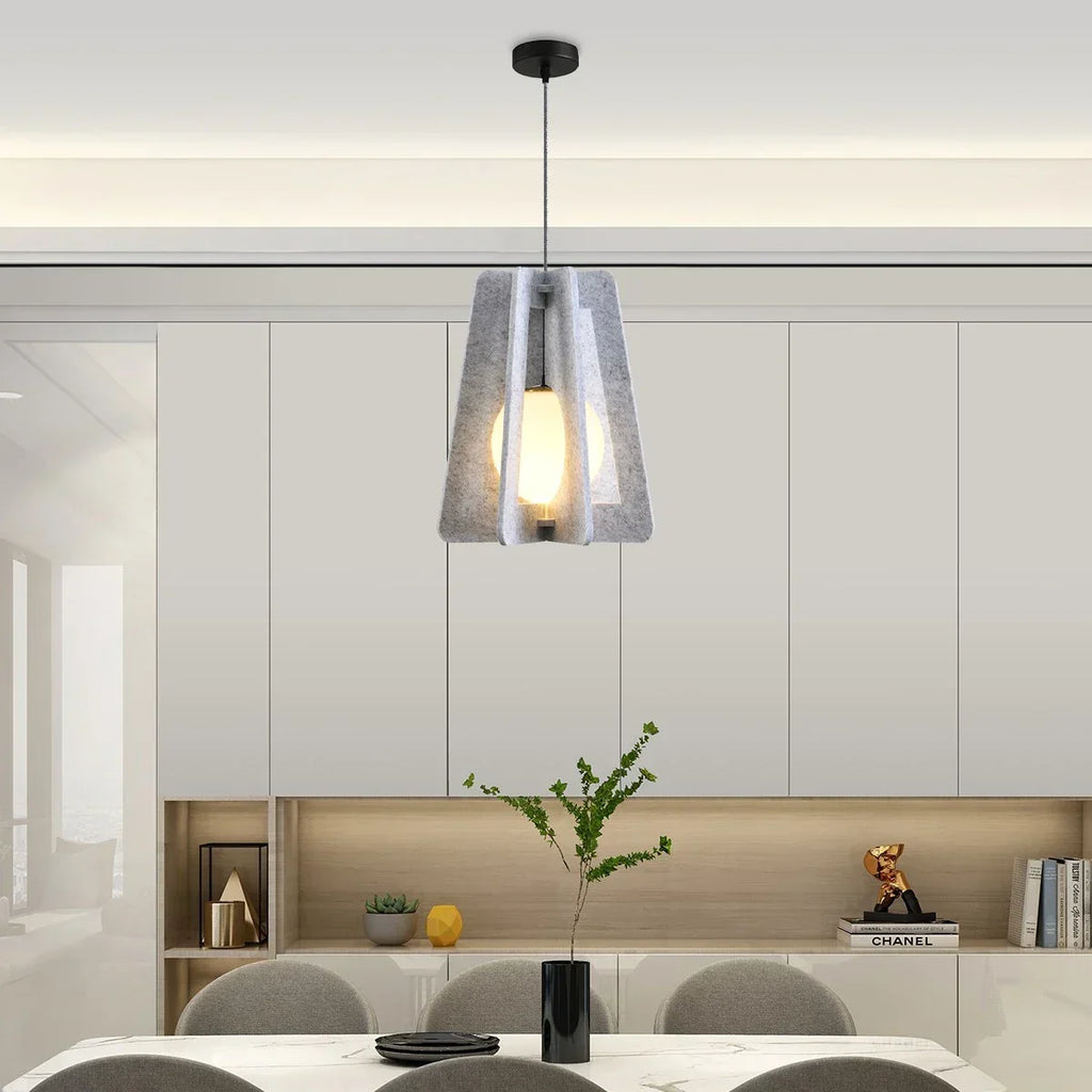 Square Pavilion Acoustic Pendant Light | Desfino