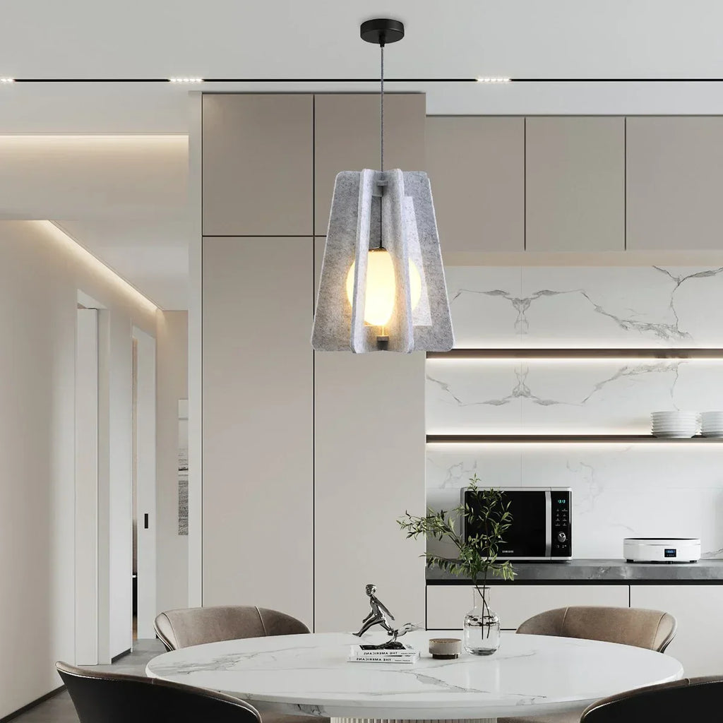 Square Pavilion Acoustic Pendant Light | Desfino