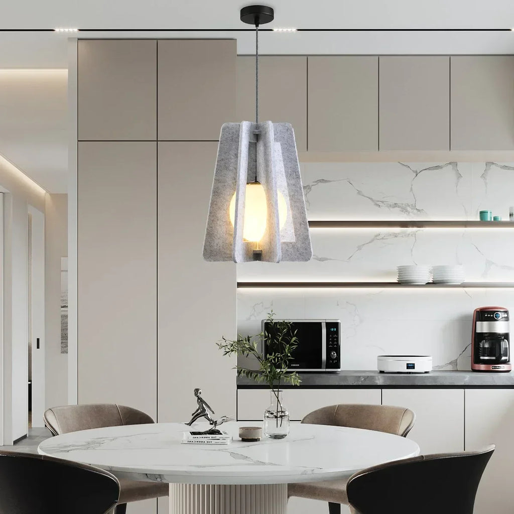 Square Pavilion Acoustic Pendant Light | Desfino