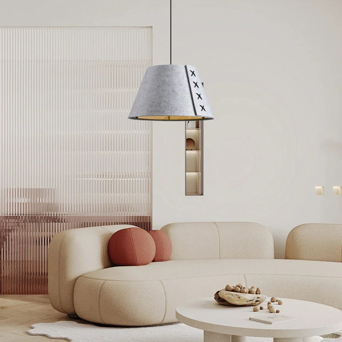 Modern Sound Absorbing Felt Pendant Light | Desfino