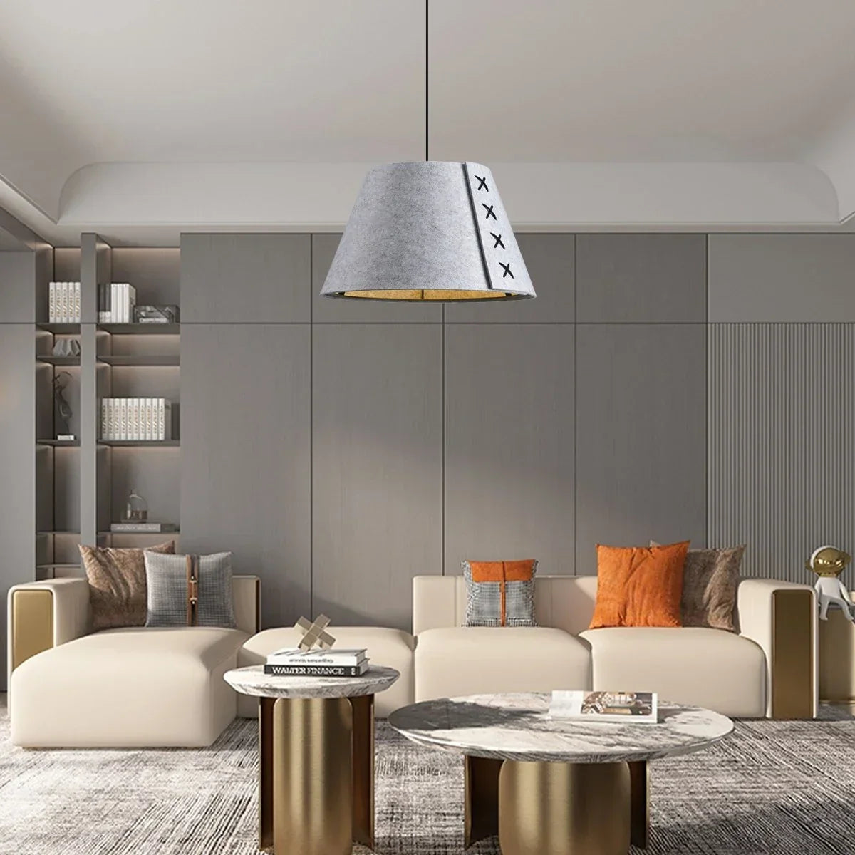 Modern Sound Absorbing Felt Pendant Light | Desfino