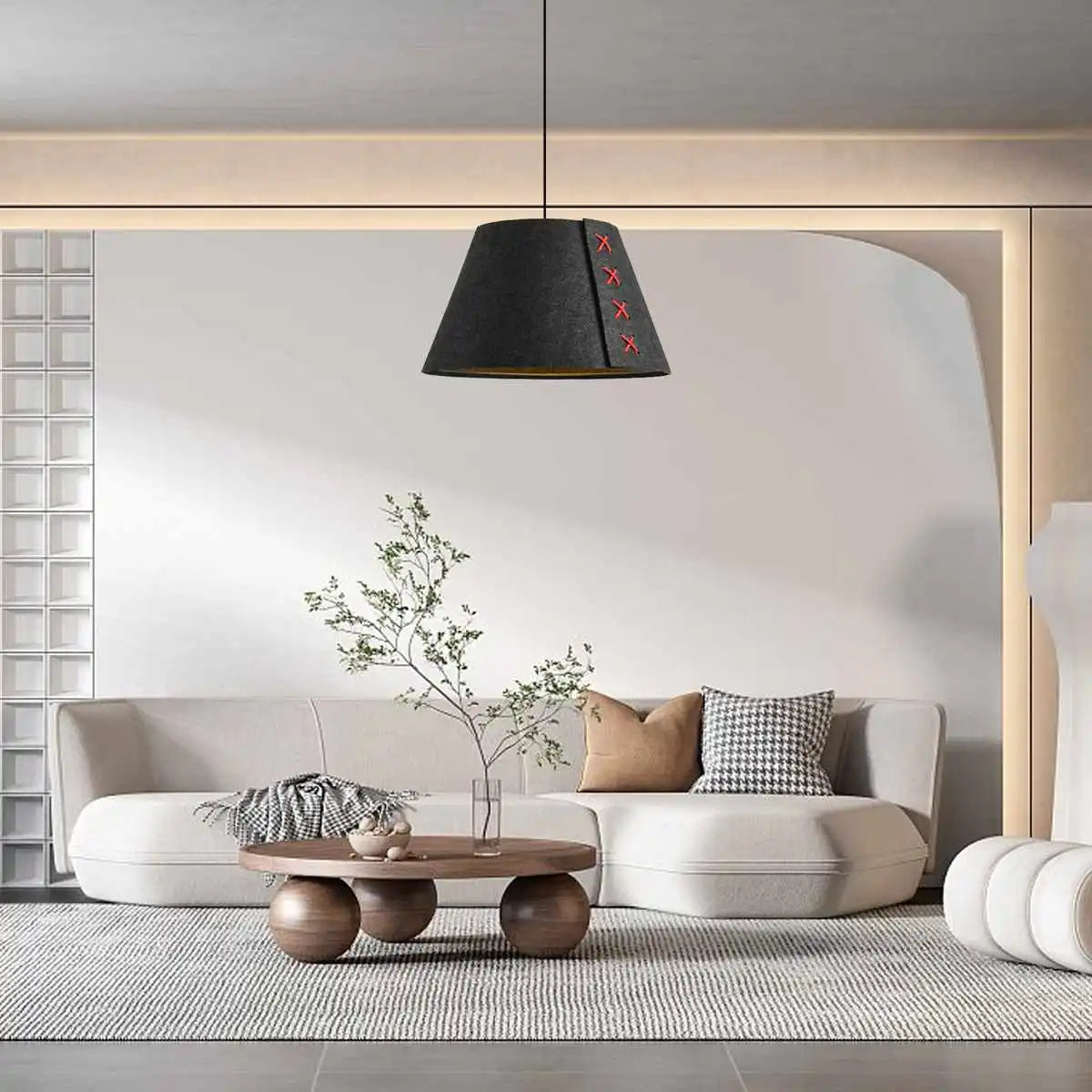 Modern Sound Absorbing Felt Pendant Light | Desfino