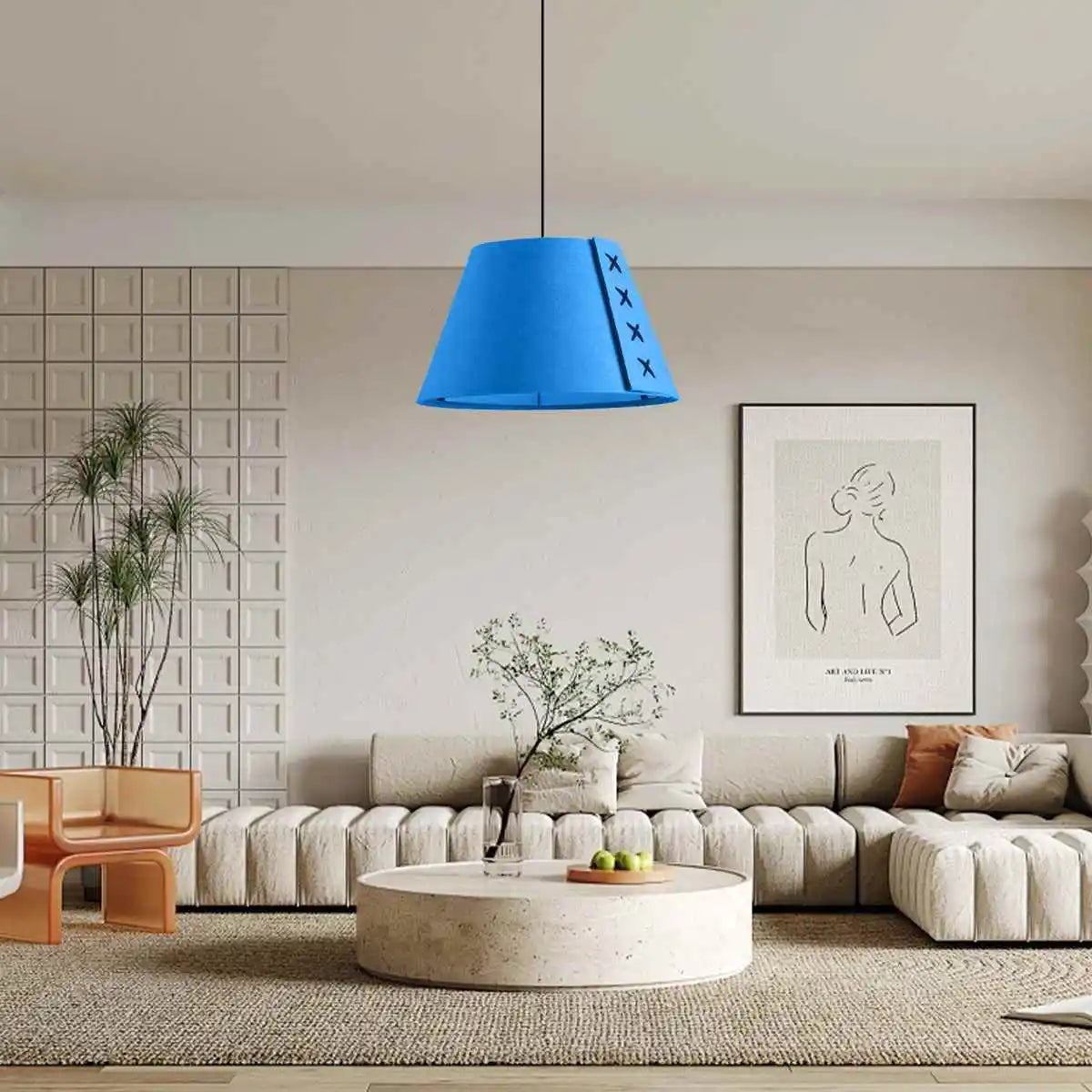 Modern Sound Absorbing Felt Pendant Light | Desfino