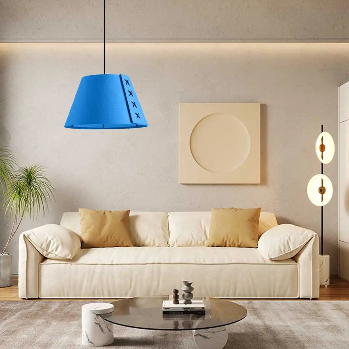Modern Sound Absorbing Felt Pendant Light | Desfino