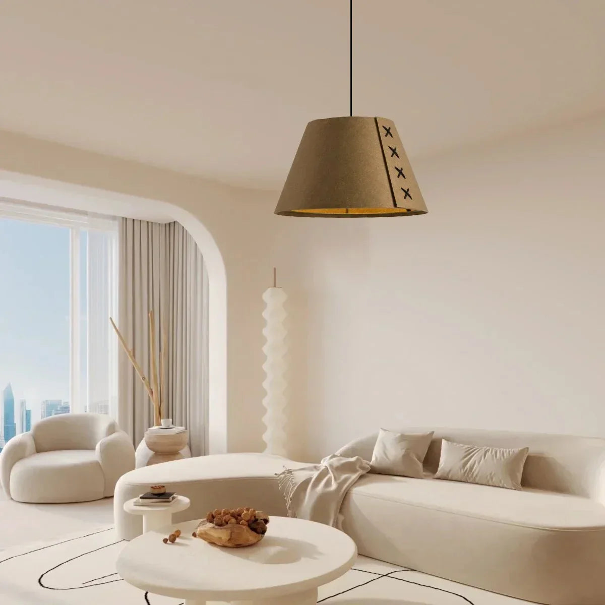 Modern Sound Absorbing Felt Pendant Light | Desfino
