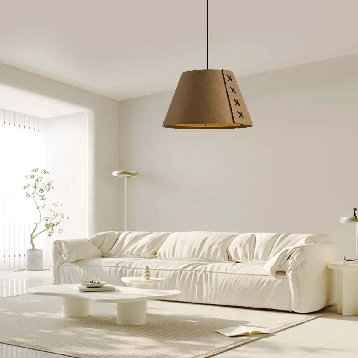 Modern Sound Absorbing Felt Pendant Light | Desfino