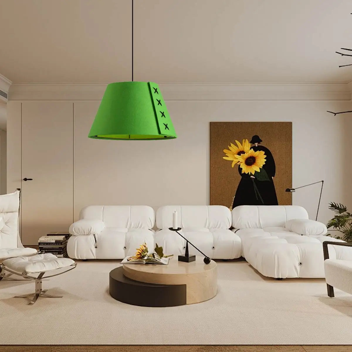 Modern Sound Absorbing Felt Pendant Light | Desfino